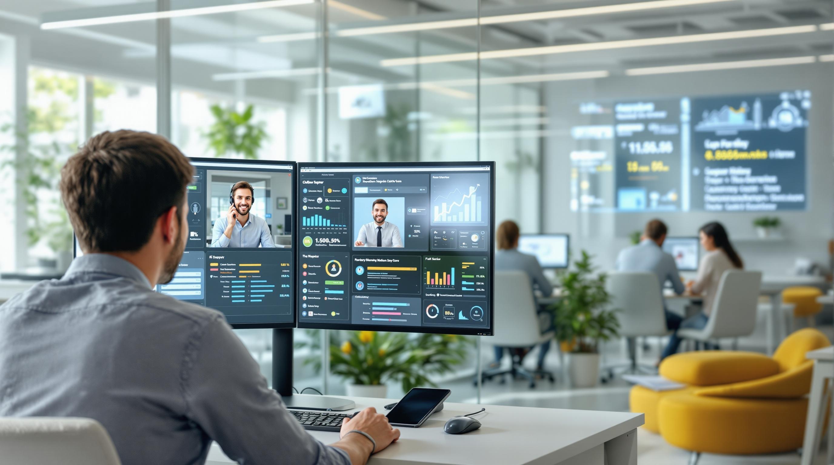 Moderner IT-Support: Experten nutzen multimodale Betreuungsmodelle und KI-gestützte Automatisierung zur schnellen digitalen Problemlösung