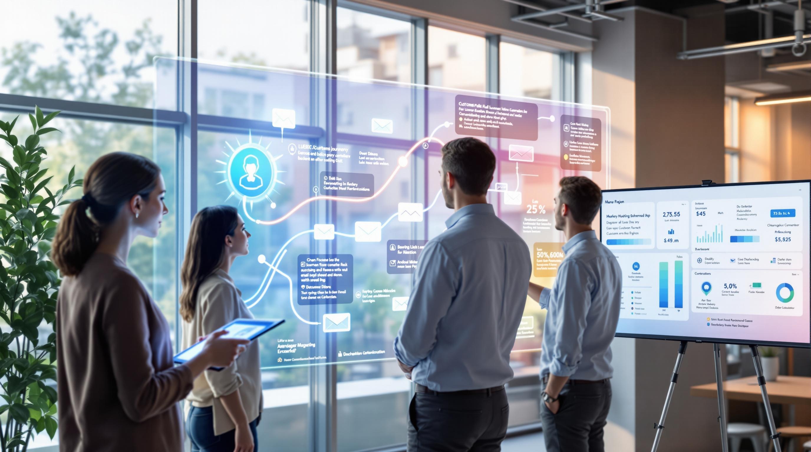 Marketing-Automatisierung schafft personalisierte Kundenerlebnisse mit datengetriebener Analyse und intelligenter Segmentierung für höhere Conversion-Raten und effizientere Customer Journey