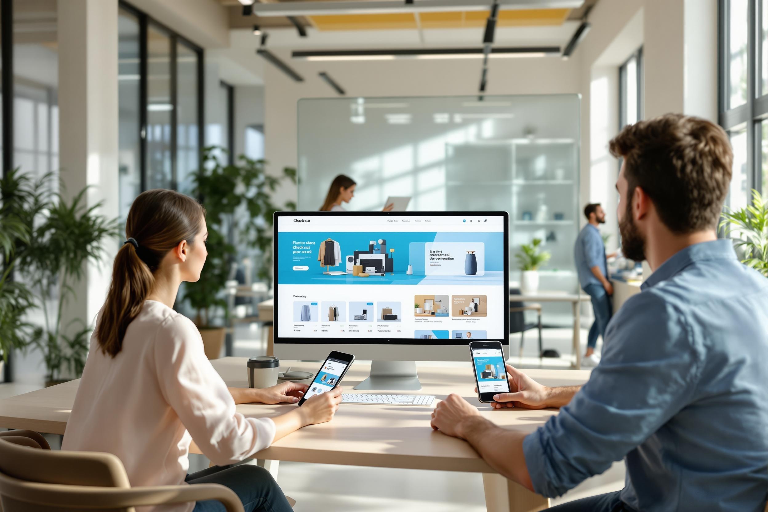 Professionelle Online-Shop-Entwicklung auf verschiedenen Geräten: E-Commerce mit optimaler Nutzererfahrung