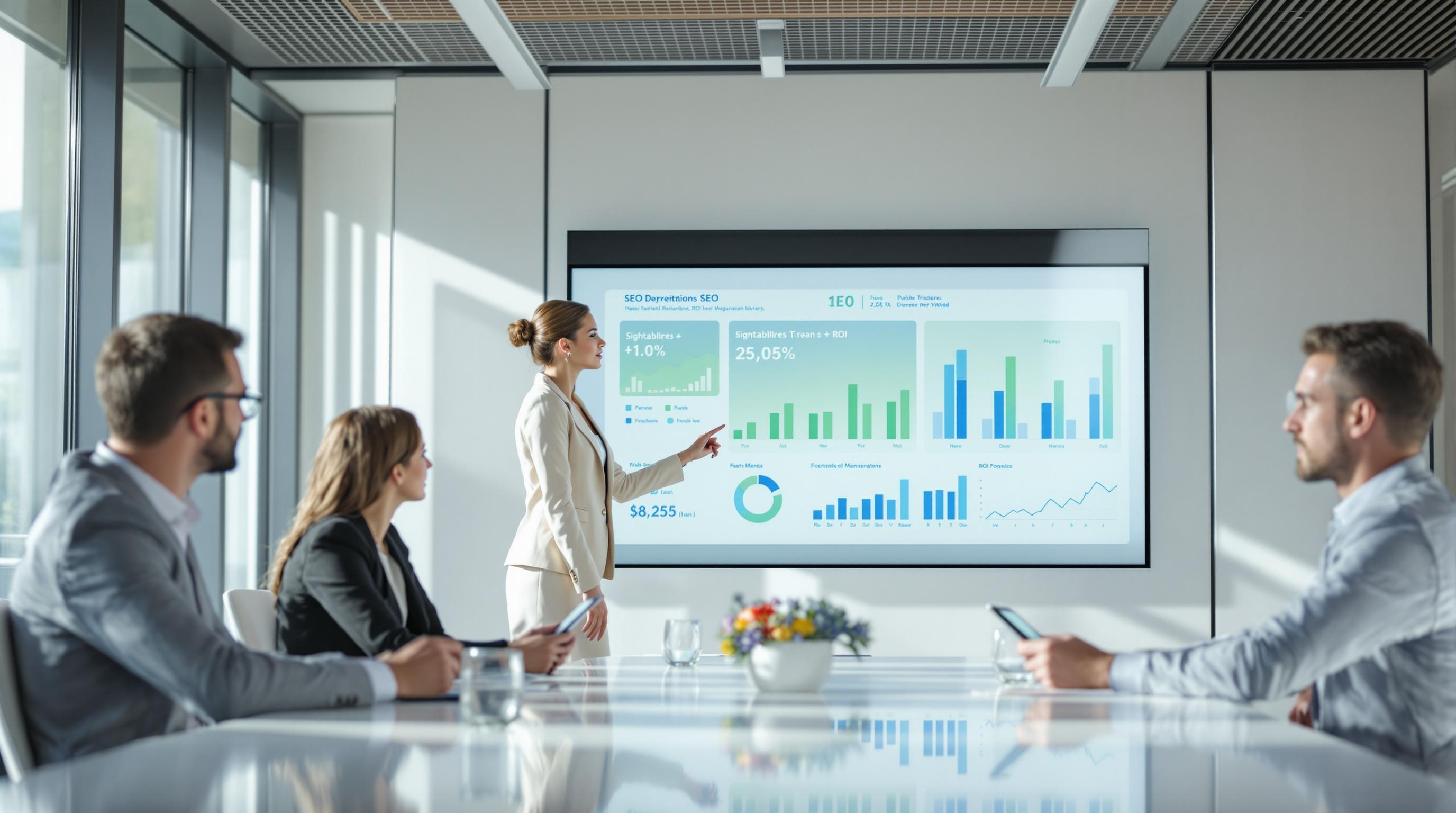 Strategische SEO-Beratung in einem Unternehmen
